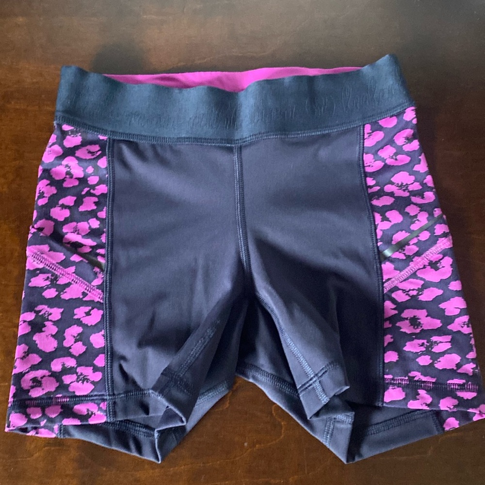 Lululemon What the Sport Short Blue Cherry Cheetah
